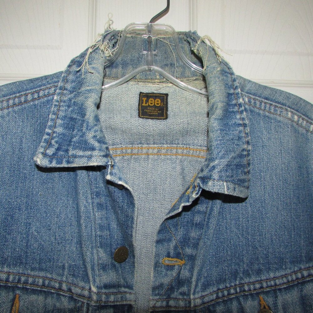 LEE Vintage Stonewashed Jean Jacket - Picture 3 of 16